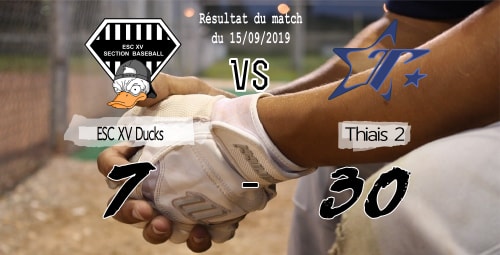 Thiais 2 vs ESC XV