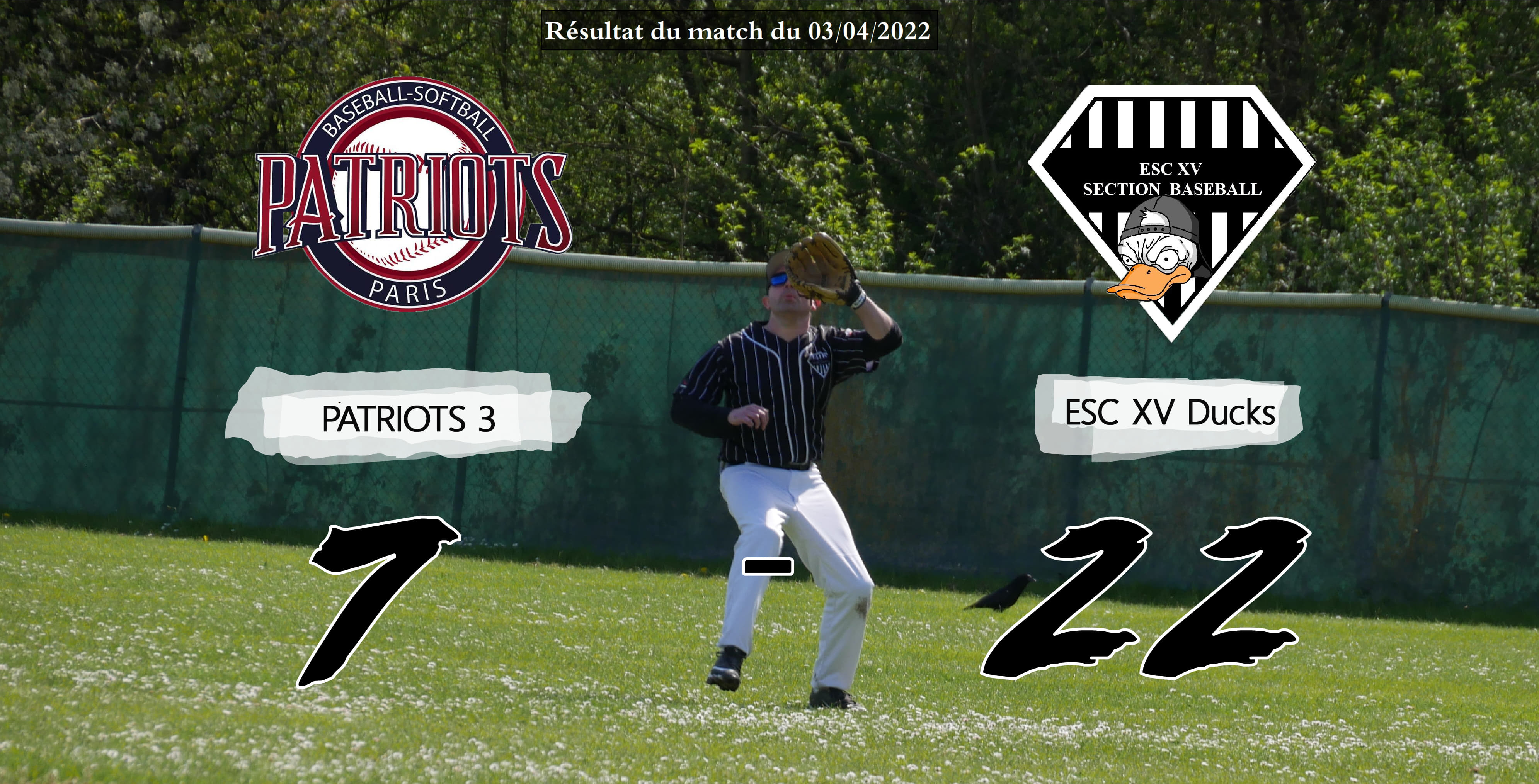 Patriots 3 vs ESC XV