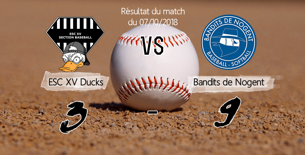 ESC XV vs Nogent resultat